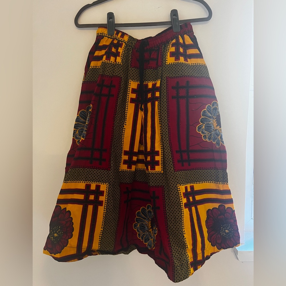 Topolina midi A line skirt with bold print from marrakech S